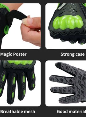 Men’s Women Warm Import Leather Motorcycle Gloves Wate
