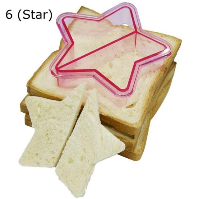 1PCS No More Boring Lunch 10 Shapes DIY Sandwich And Bread C - 图3