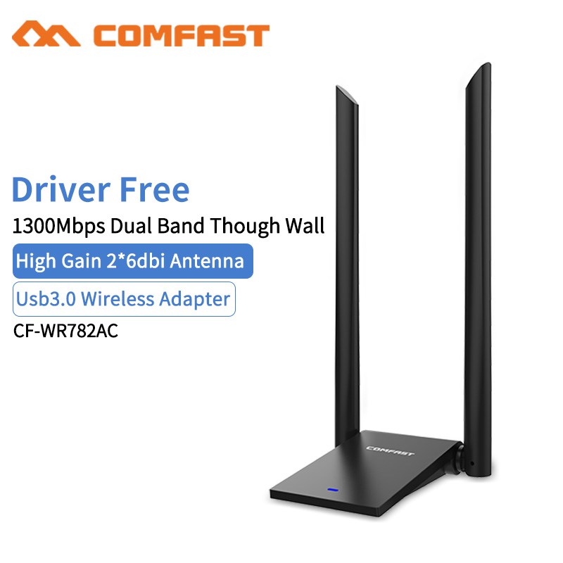 CF-WU782AC USB 3.0 1300Mbps Long range Network Card Wireless - 图2