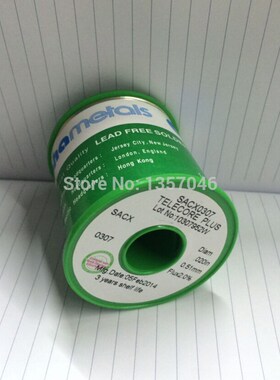 Lead free solder wire US Alpha / solder wire SACX0307 silve