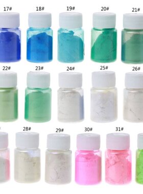 32 Colors 10g Resin Colorant Powder Mica Pearlescent Pigment