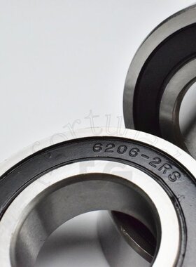 1pcs 6206RS 30*62*16(mm) chrome steel rubber Sealed High sp