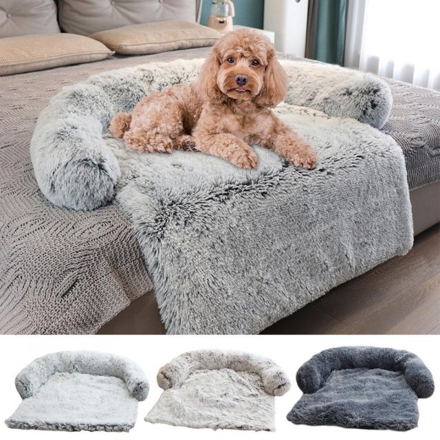 Pet Dog Mat Sofa Dog Bed Thickened Soft Pad Blanket Cushion - 图0