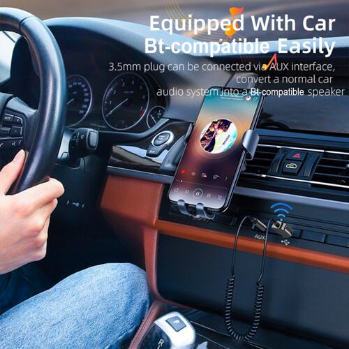 Eb01 Car Bluetooth-compatible Wireless Receiver 3.5mm Jack A-图1