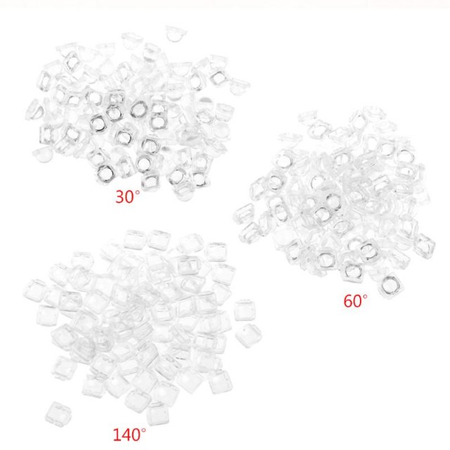 100PCS Lens for 5050 LED WS2812 APA102 WS2811 SK6812 30 60 1 - 图2