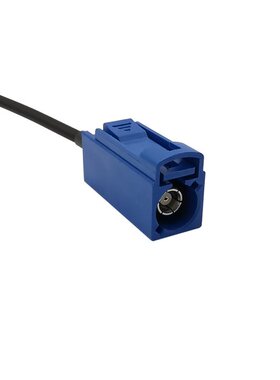 1Pcs 15CM Fakra C Male Plug to Fakra C Female Jack Blue Conn