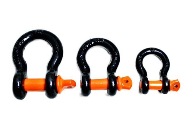 Trailer hook Heavy Duty Galvanized Shackles D Ring 8T 13T 18-图3