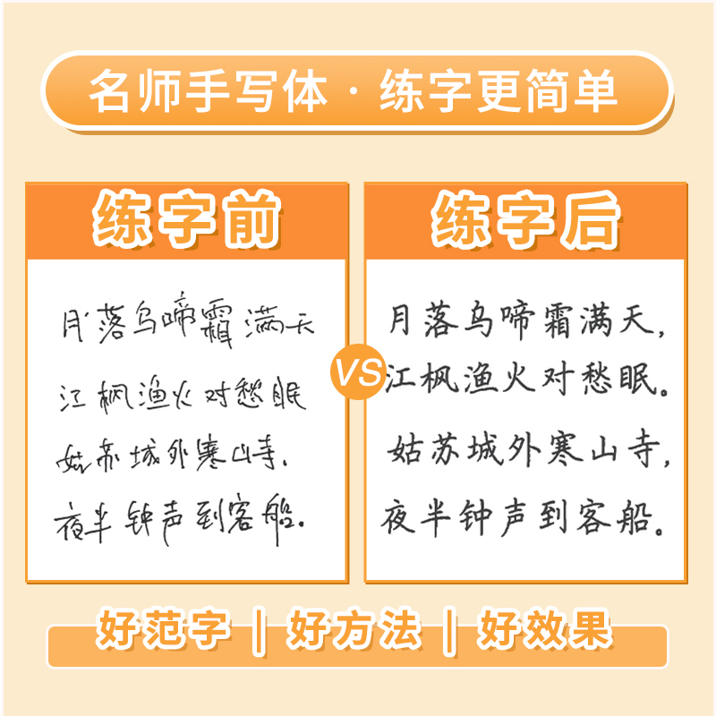 五品轩规范字教程钢笔字帖小学生专用入门初学者儿童成人正楷硬笔练字本楷书笔画笔顺偏旁部首结构硬笔书法培训机构教材套装练字帖 - 图2