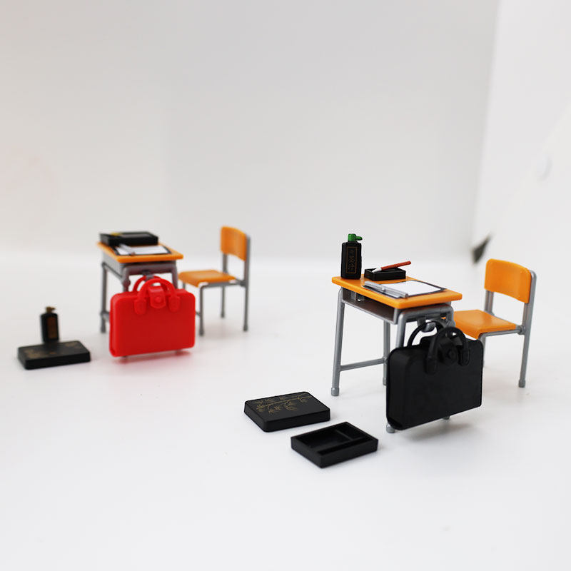 现货 日本Epoch 迷你学校书包桌椅 微缩桌子模型 笔墨纸砚 扭蛋,淘宝优惠券,粉丝福利购,淘宝优惠卷