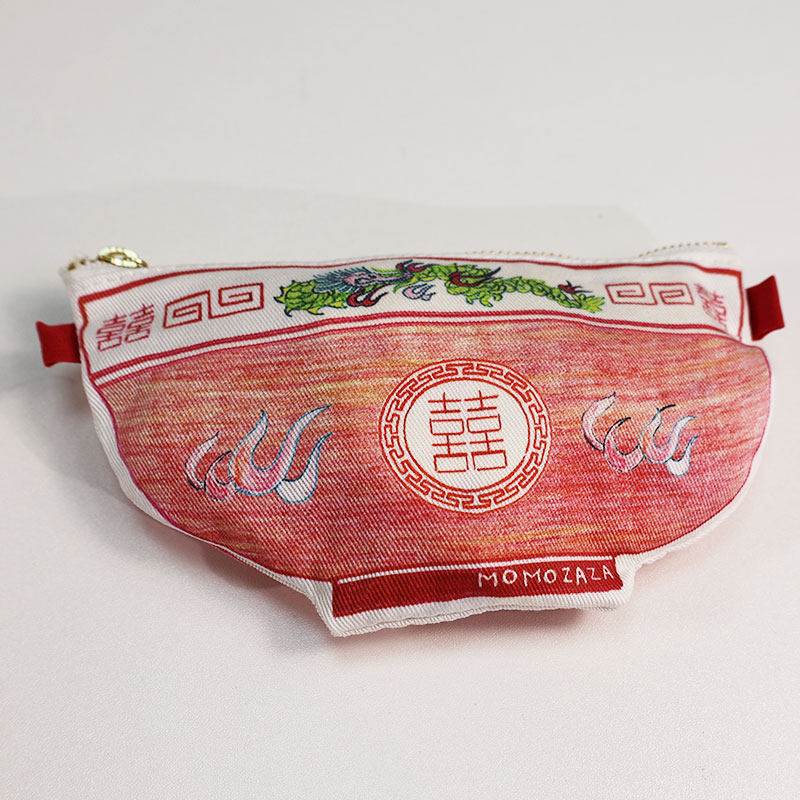 现货日本Qualia复古小碗包传统插画收纳包化妆包零钱袋扭蛋,淘宝优惠券,粉丝福利购,淘宝优惠卷