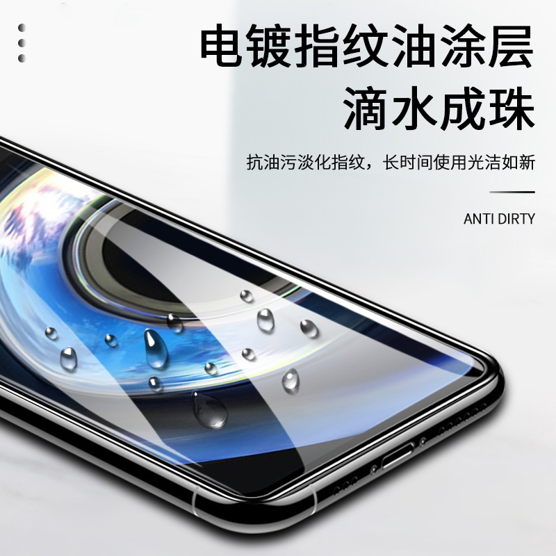 RealmeQ3气囊膜真我q3pro全屏真我q3s钢化膜realmeq3i全包防爆真我q3pro狂欢版手机膜适用于防摔玻璃保护贴膜 - 图0