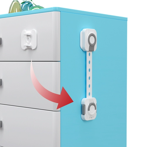 Дверной детский замок для выдвижного ящика, анти-защемление
