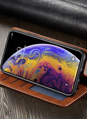 Luxury Flip Leather Case for Apple iPhone 12 Mini 11 Pro MA