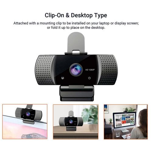 New Webcam 1080P Full HD 4K 30FPS Wide Angle USB Web Cam Wit-图2