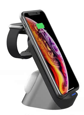 15W Fast Wireless Charger Station for iPhone 12 11 Samsung