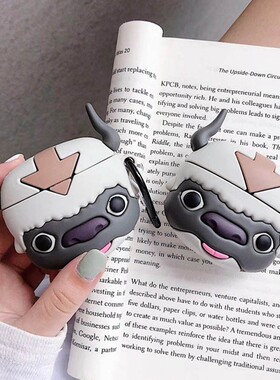 Earphone Case Cartoon Caw Anime Avatar Appa Silicone Protec