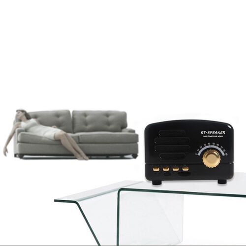 Bt01 Bluetooth Speaker Retro Compatible With Wireless Mini S - 图3