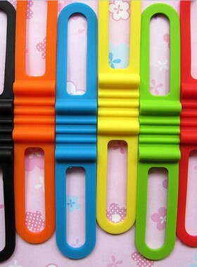 1 piece Cycling bicycle bike Elastic Silicone strap bandage