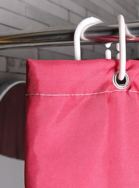 Hot Curtain!! Poles Shower Rod Hook Hanger White Color Plast