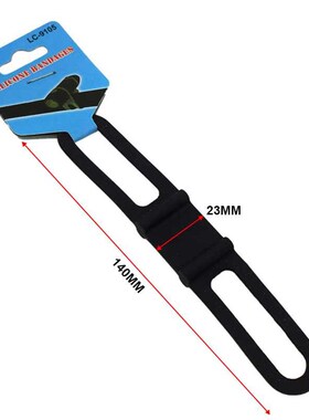 4PCS /Pack Bike Front Lights Holder Silicone Strap Bicycle T