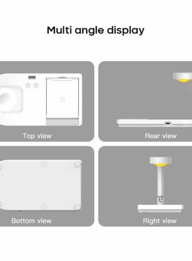 4 In 1 Wireless Charging With LED Light For Apple Watch 1 6