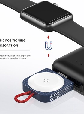 Magnetic Wireless Charger Pad For Apple Watch Series 5 4 3