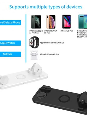 6 in 1 Quick Wireless Charging Stand Fast Phone Charger Doc