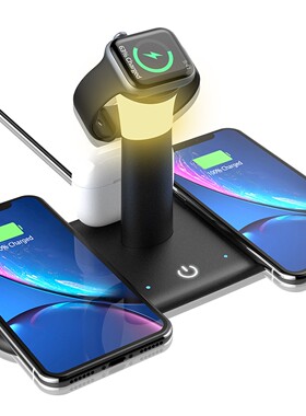 4 in 1 wireless charging stand for Apple ios Samsung 6 5 4