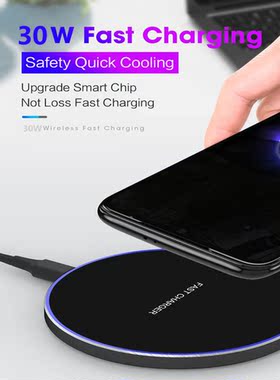 FDGAO Qi Wireless Charger for iPhone 12 Mini 11 Pro X XS Ma