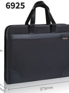 Document bag canvas office men's tote bag business multi la