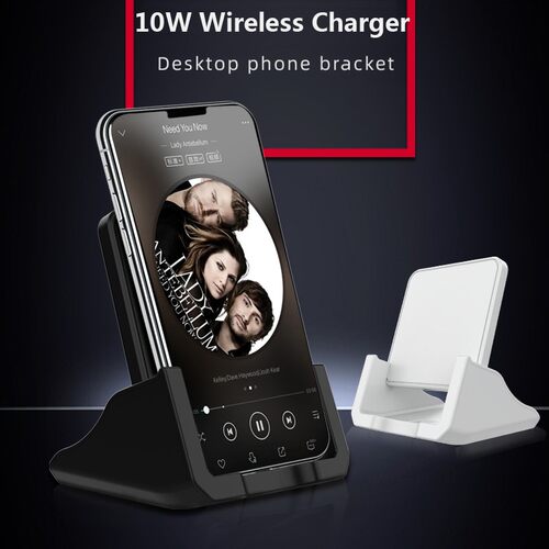 10W QI Wireless Charger Stand For iPhone 12 11 Pro X XS XR - 图0