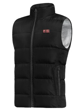 Men's Smart Area 9 Heating Vest Usb Heated Vest Double Swit