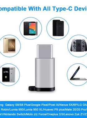 Ascromy USB C to Micro USB Converter Cable Charger Connecto