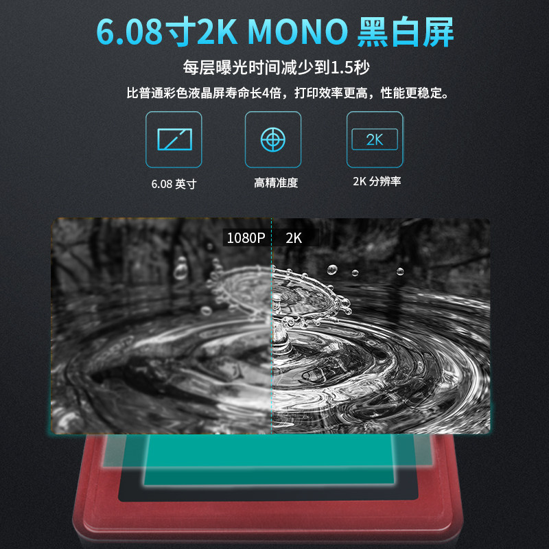 elegoo智能派mars 2 pro 3d寸打印机 ELEGOO3D打印机