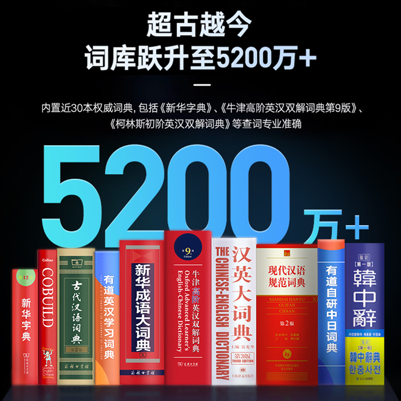 网易有道点读笔P5专业翻译笔X3S词典笔英语学习神器扫描点读笔 - 图3