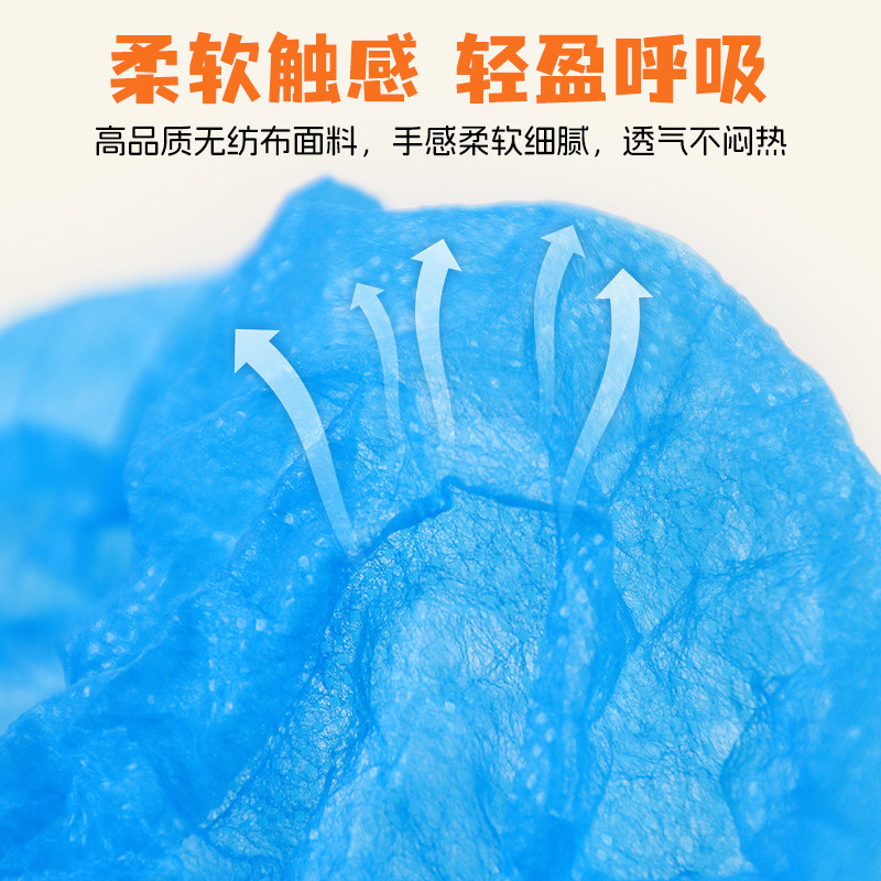 一次性儿童帽子小朋友高弹性头套食品厨师烘焙绘画实验防尘防掉发,淘宝优惠券,粉丝福利购,淘宝优惠卷