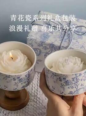 山茶花香薰蜡烛礼盒套装