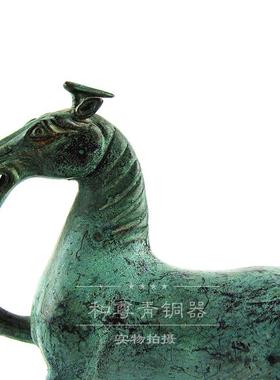 包邮青铜器马踏飞燕纯铜马客厅家居摆件铜奔马工艺品马到成功礼品