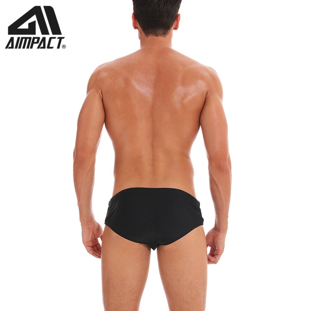 AIMPACT Men's Competition Bikini Swimsuit Shorts Swimwear M - 图2
