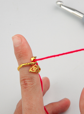 复古孔雀戒指开口戒指可调节勾线