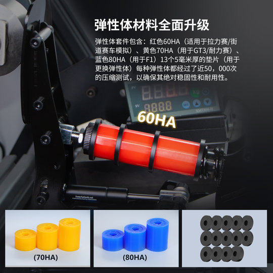 SIMSONN PlusX赛车游戏模拟器液压踏板HE震动反馈适配F1速魔moza