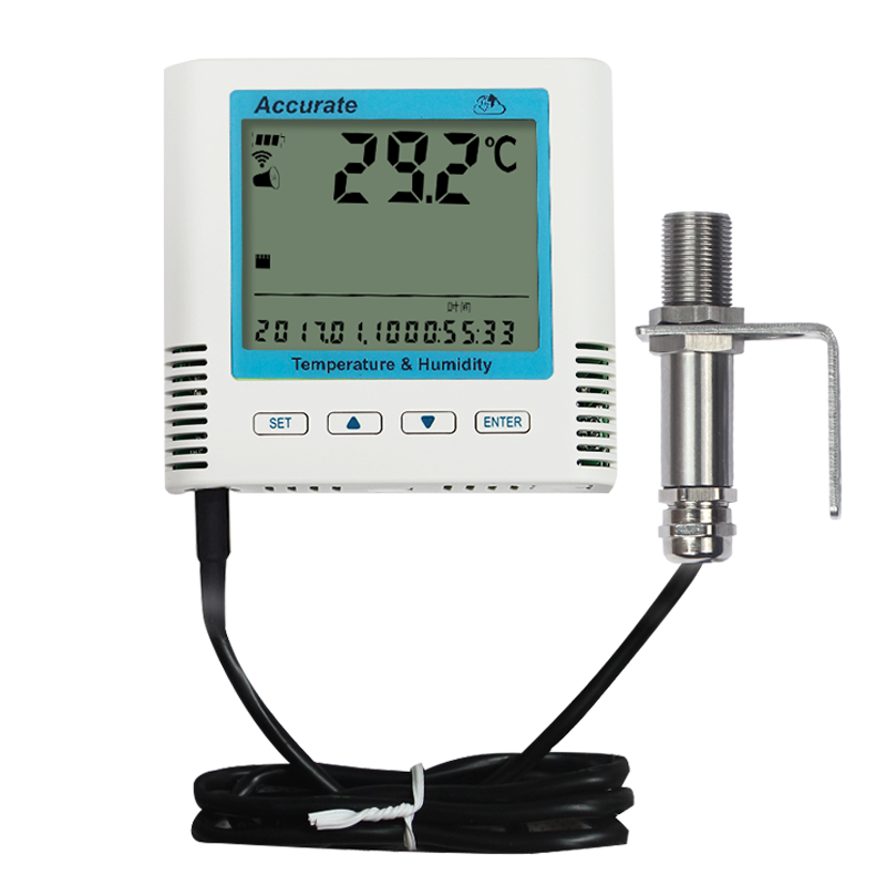 华汉维T40W/T20R-HW红外测温记录仪实时监控工业accurate温度计