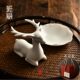 Banyi Xilu ສີຂາວ porcelain ຊາຮົ່ວສ້າງສັນ ceramic ຊາການກັ່ນຕອງຊາການກັ່ນຕອງຊາຊຸດອຸປະກອນເສີມເຄື່ອງປະດັບເຮັດຊາປອມ