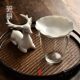 Banyi Xilu ສີຂາວ porcelain ຊາຮົ່ວສ້າງສັນ ceramic ຊາການກັ່ນຕອງຊາການກັ່ນຕອງຊາຊຸດອຸປະກອນເສີມເຄື່ອງປະດັບເຮັດຊາປອມ