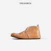 DREAMBOX Junbo fashionable temperament short boots autumn and winter new washed horsehide Martin boots lightweight and comfortable women's boots