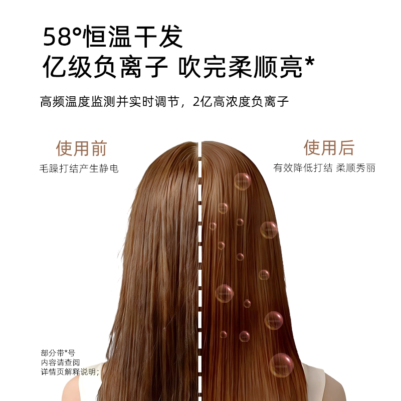 SYLPH仙如精灵2代便携高速电吹风机小型迷你负离子智能旅行小风筒