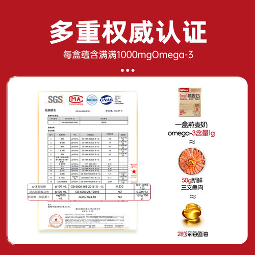 非常麦燕麦奶饮料植物奶0胆固醇营养健康早餐奶Omega-3燕麦奶便携 - 图1