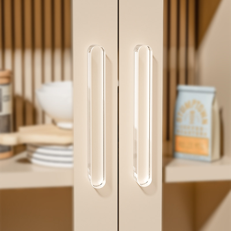 隐形柜门抽屉拉把手免钉免打孔自粘透明玻璃推拉移门橱柜衣柜手柄,淘宝优惠券,粉丝福利购,淘宝优惠卷