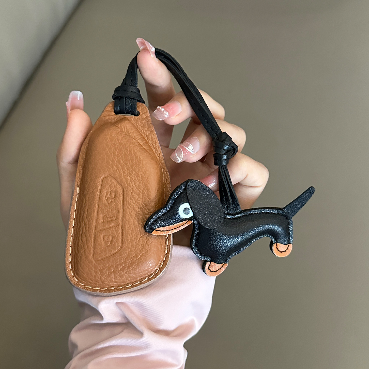 适用大众高尔夫8钥匙套id4凌渡L途昂x揽巡车6扣Pid3壳揽境八代pro - 图1