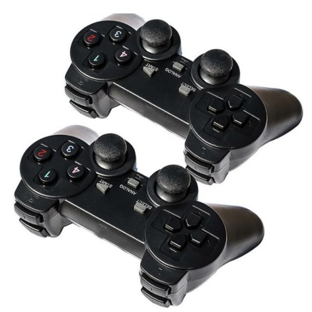 USB Wireless Double Handle Game Controller Joystick Vibratio - 图3